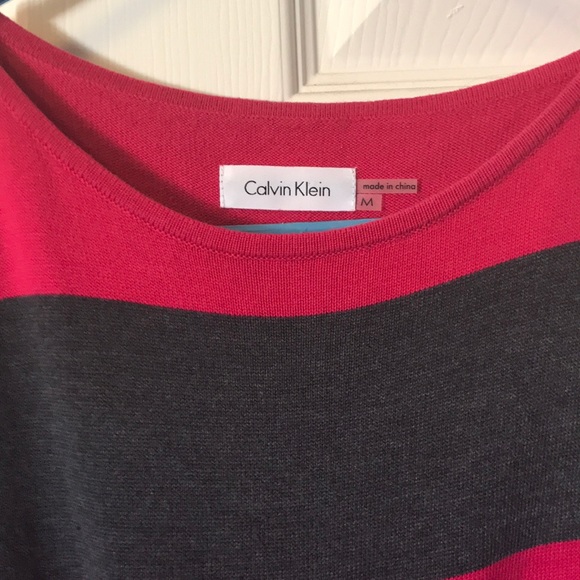 Calvin Klein striped sweater dress - Picture 3 of 3